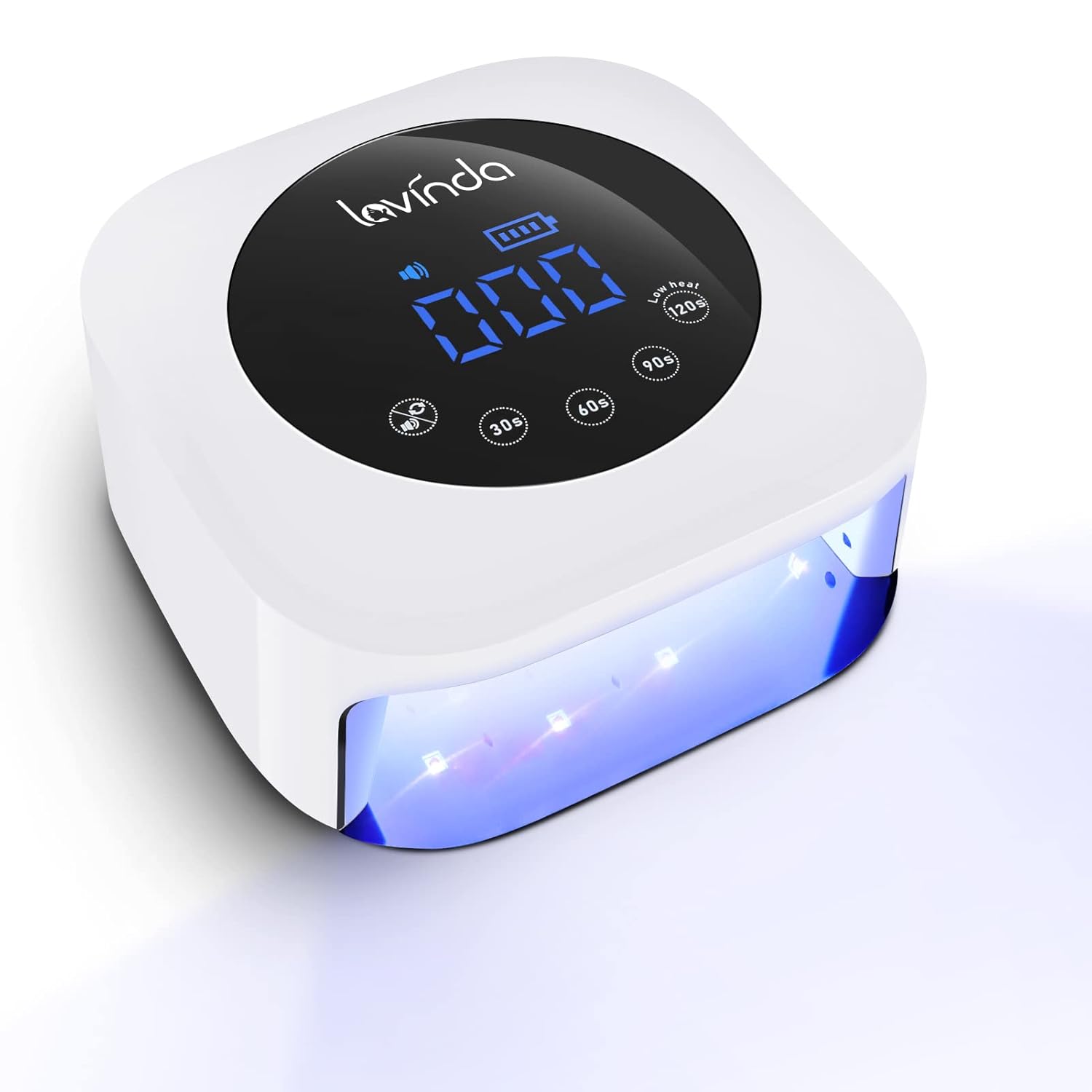 Professional Rechargeable Nail Drill Machine, Lavinda Diamond 35000RPM Electric Nail File, UV LED Nail Lamp, Lavinda Cordless Gel Nail Lamp 48W Rechargeable Nail Dryer