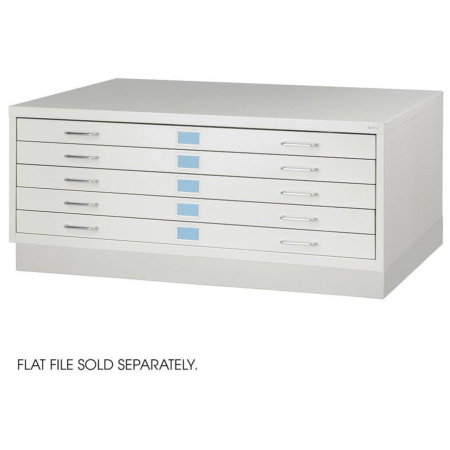 Safco Facil Flat File - Medium Base, Closed