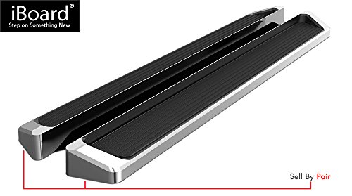 APS (304 Stainless Steel Polished 6in Wheel to Wheel Running Boards Side Bars Side Steps Compatible with Ram 2500 3500 2010-2024 Mega Cab 6.5ft Bed