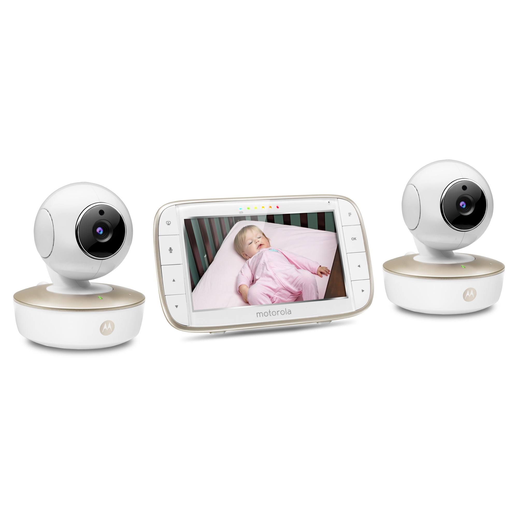 Motorola MBP50-G2 5x22 Video Baby Monitor with Two Cameras