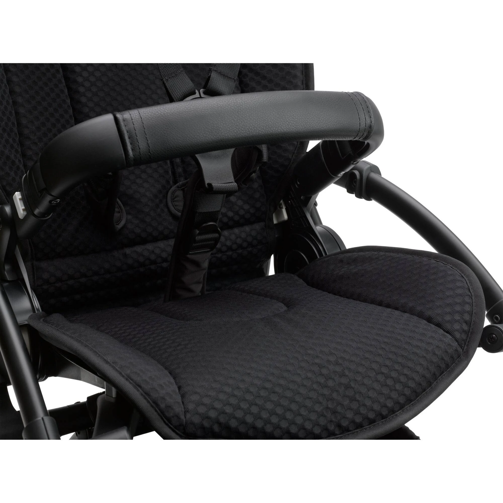 Bugaboo - Bee6 Complete Stroller Aluminum/Grey/Soft Pink