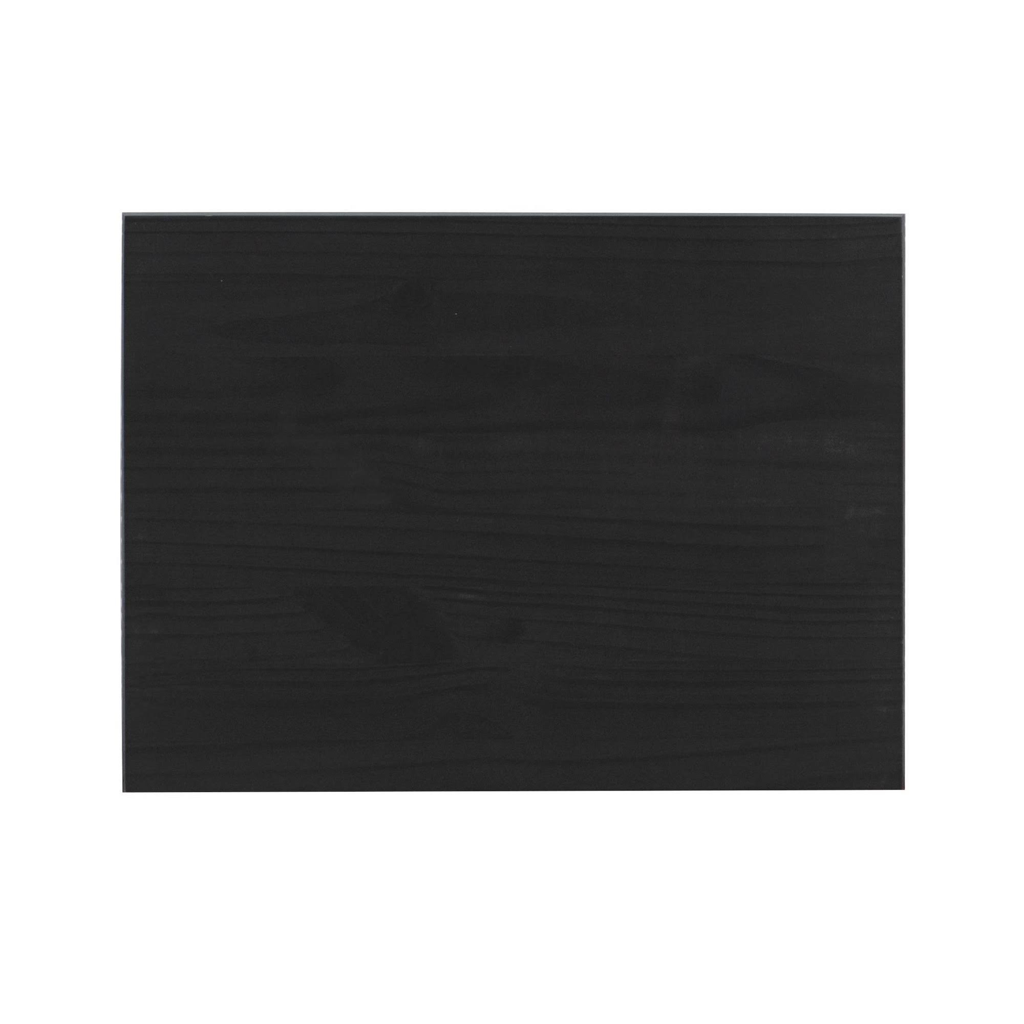 Linon Cary Wide 6-Drawer Rolling Storage Cart, Black