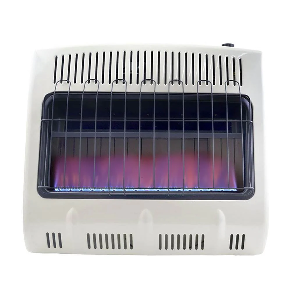 Mr Heater 20000 BTU Vent Free Blue Flame Propane Gas Wall or Floor Indoor Heater