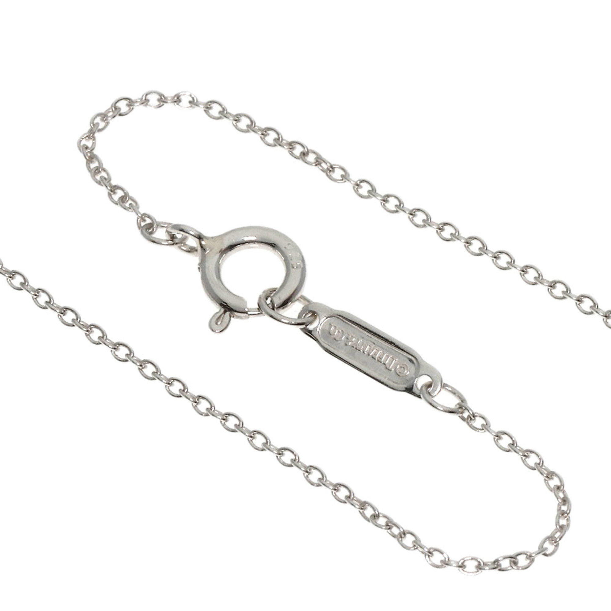 Pre-Owned Tiffany Notes Round Ginza 2008 Necklace Silver Ladies TIFFANY&Co. (Good)