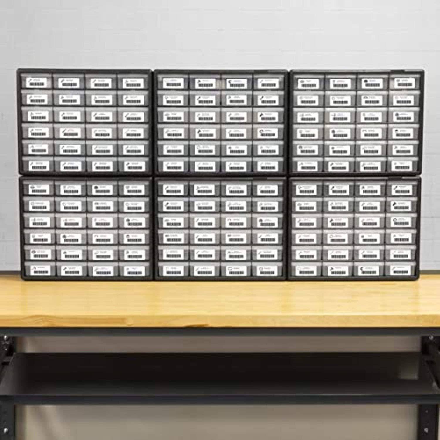 Akro-Mils 10124 24 Drawer Plastic Parts Storage Hardware and Craft Cabinet x