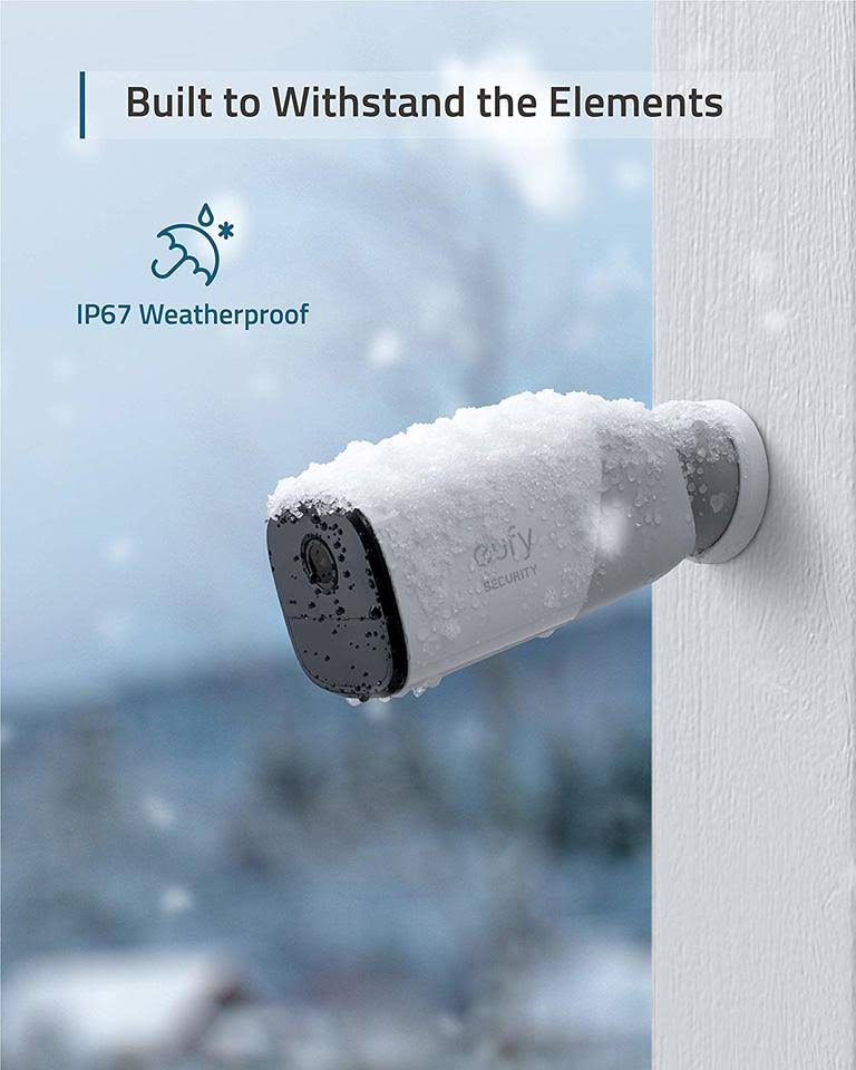 Eufy Security eufyCam 2 Wireless Home Security Camera System, 365-Day Battery Li