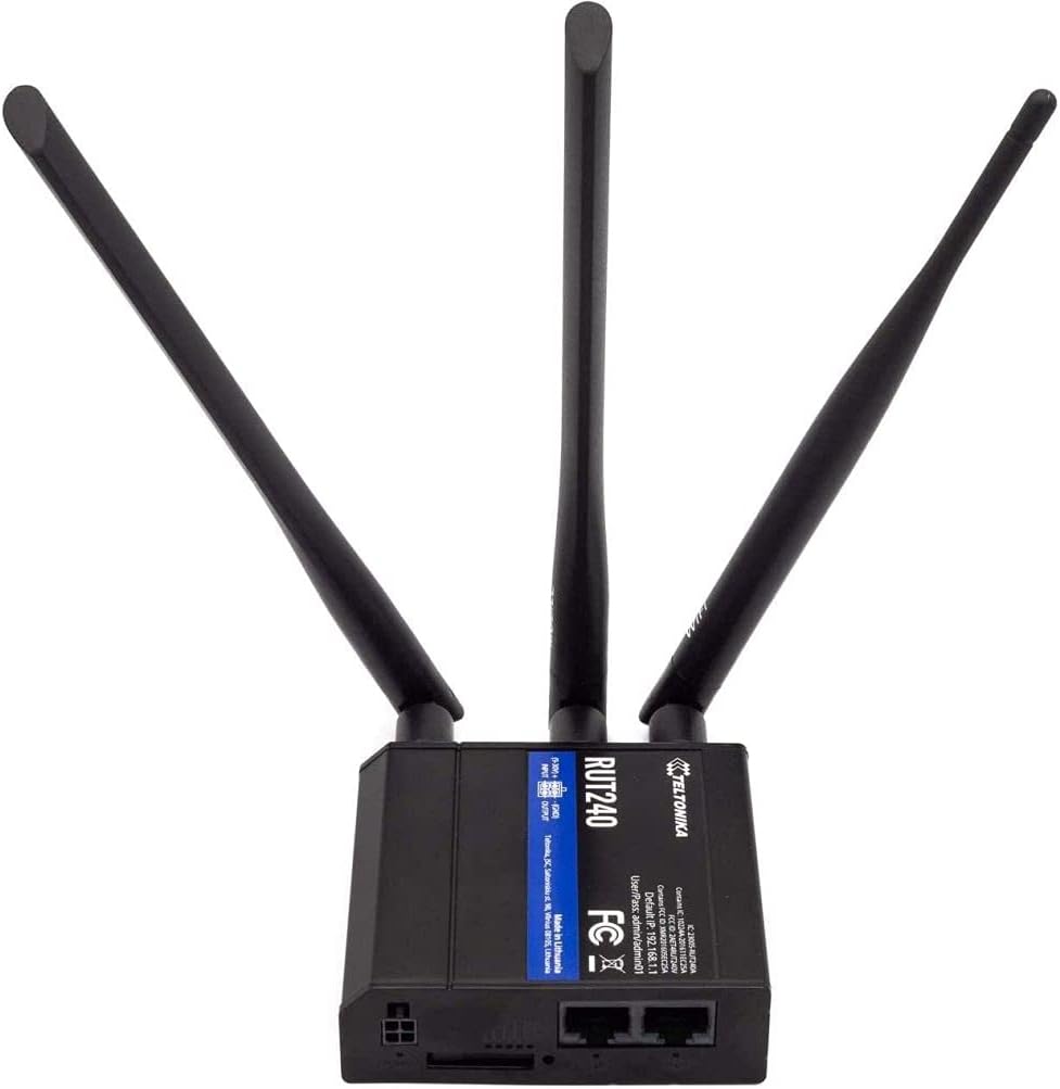 Teltonika RUT240 3G / 4G LTE Router for Verizon (RUT240-02)