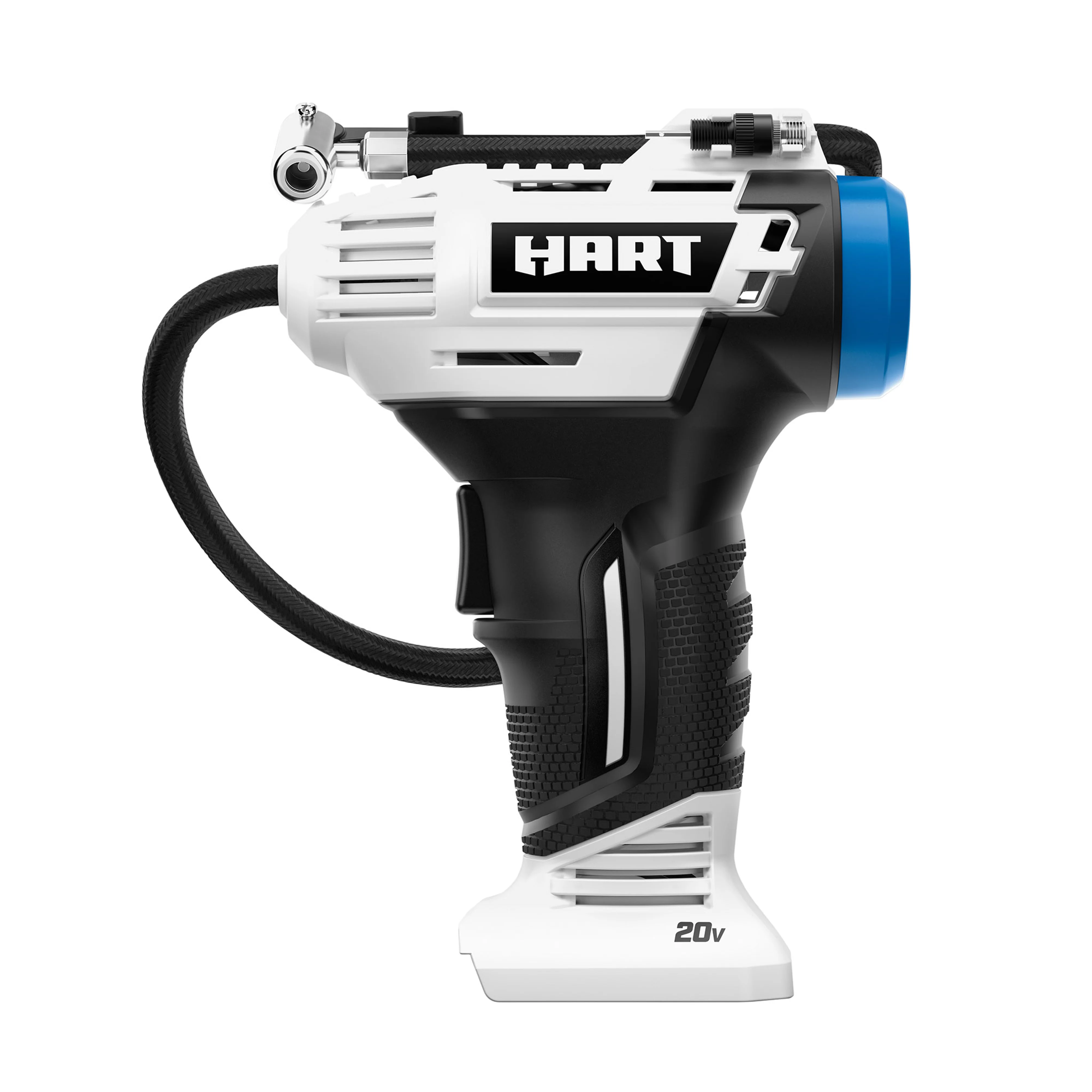 HART 20-Volt Cordless Inflator and LED Light Kit, (1) 1.5Ah Lithium-Ion Battery