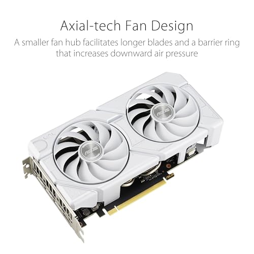 ASUS The SFF-Ready Prime GeForce RTX™ 5060 8GB GDDR7 OC Edition Graphics Card (PCIe® 5.0, 8GB GDDR7, HDMI®/DP 2.1, 2.5-Slot, Axial-tech Fans, Dual BIOS)