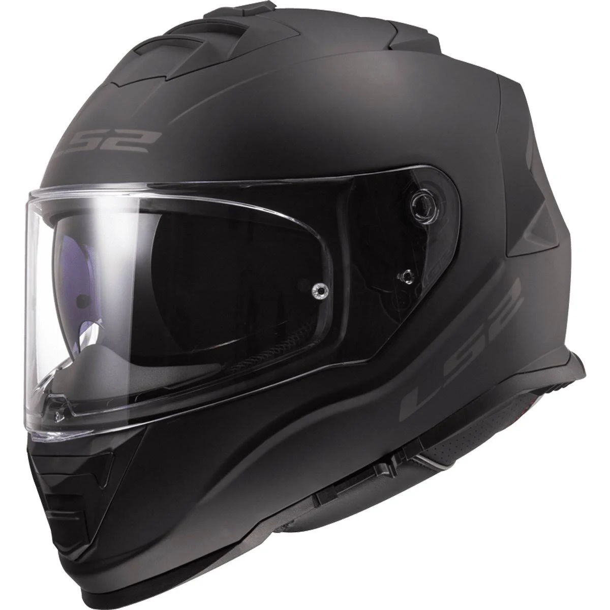 LS2 Assault Solid Matte Black Helmet Size Small