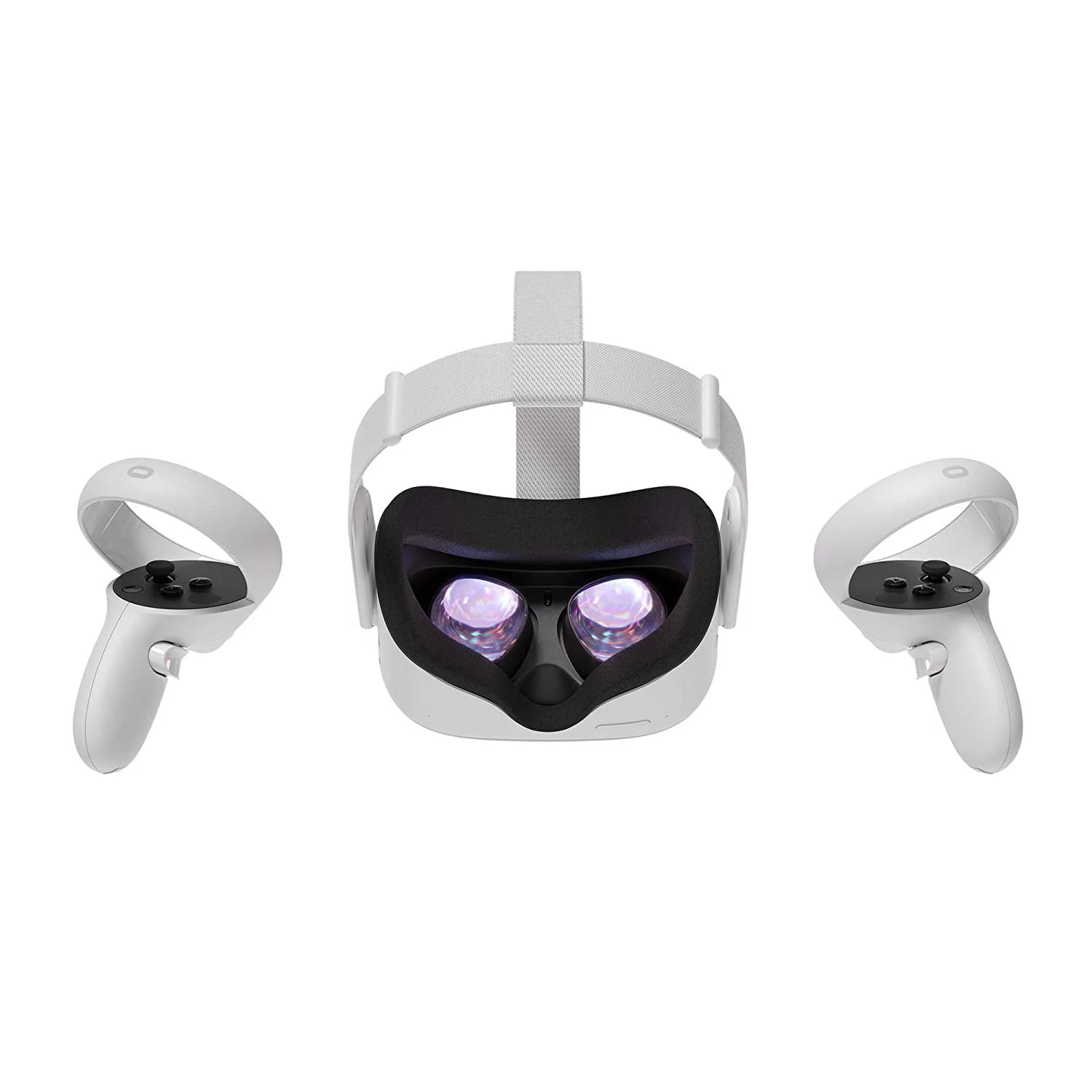 Oculus Quest 2 — Most Advanced All-in-One Virtual Reality Gaming Headset-256GB with Mazepoly Knuckle Straps and Cleaning Cloth