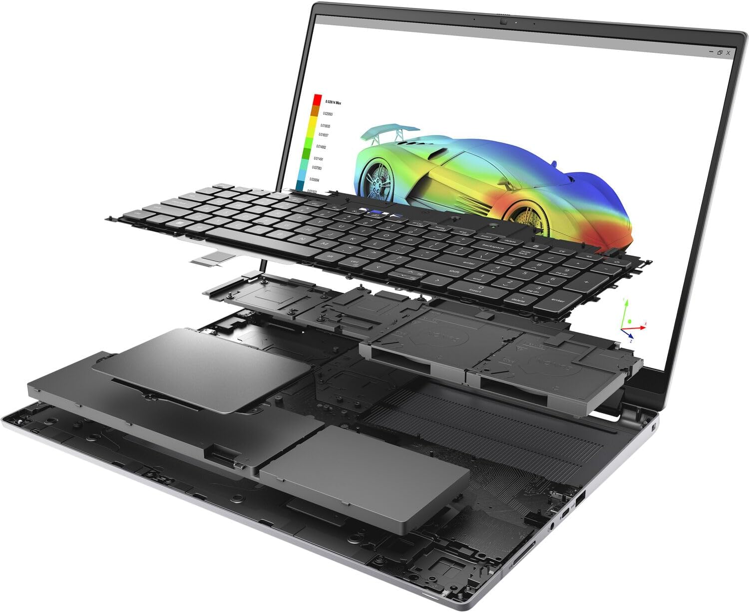 DELL Precision 7000 7670 Mobile Workstation (NVIDIA RTX A2000 8GB GPU, 16" FHD+, Intel 16-Core i9-12950HX, 64GB DDR5, 1TB SSD) Laptop for Business, Designer, Architect, Win 11 Pro, 3-YR WRT, Grey