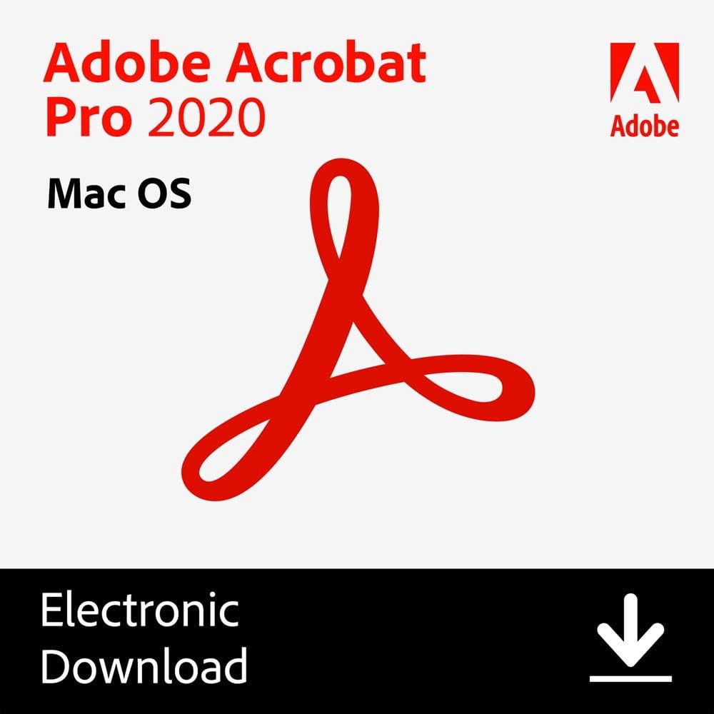 Adobe Acrobat Pro 2020 | Student & Teacher Edition | PC Code