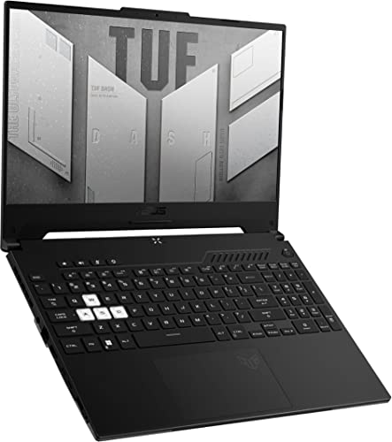 ASUS TUF Gaming A15 (2023) Gaming Laptop, 15.6” FHD 144Hz, 100% sRGB Display, GeForce RTX 4050, AMD Ryzen 7 7735HS, 16GB DDR5, 1TB PCIe SSD, Wi-Fi 6E, Windows 11, FA507NU-DS74,Mecha Gray