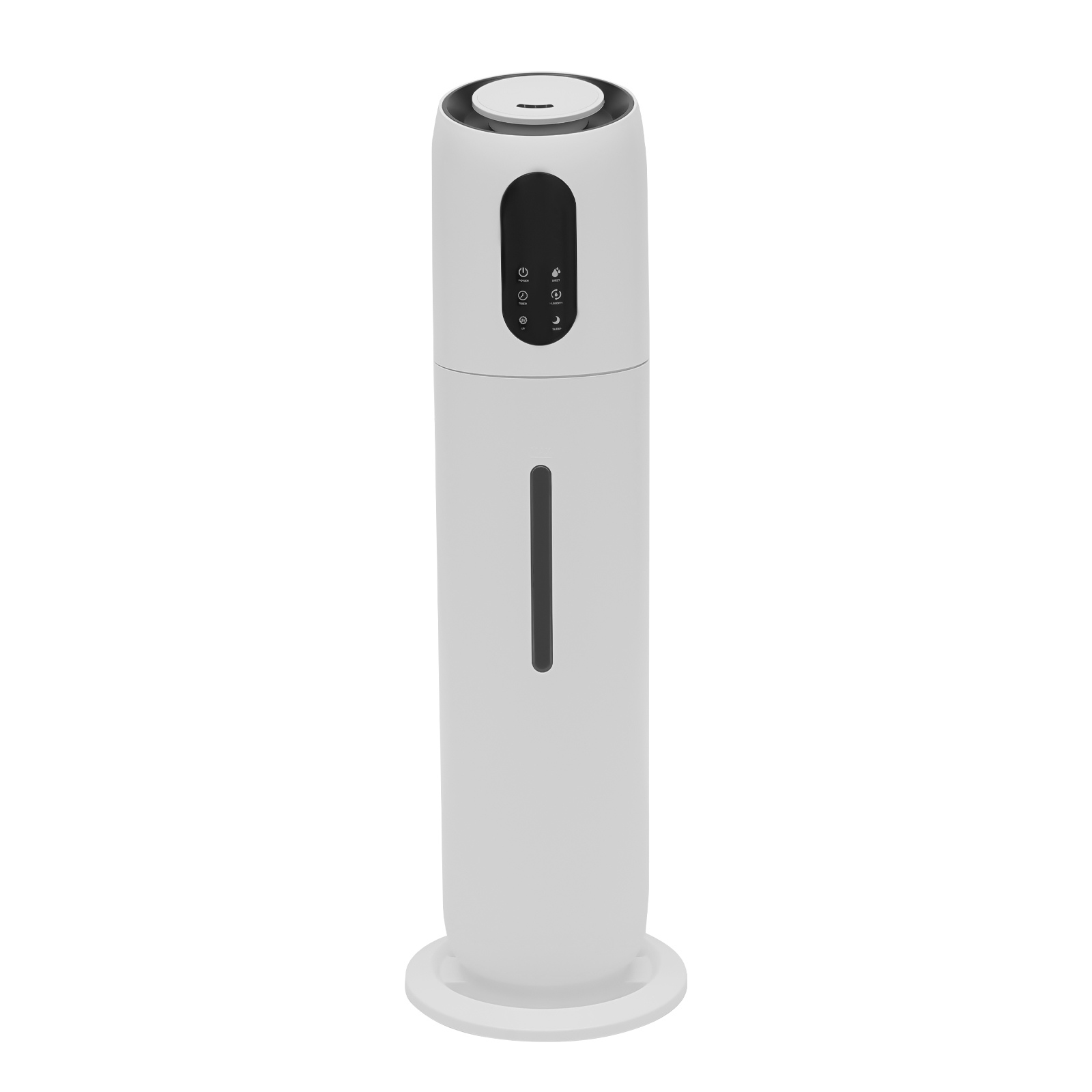 Whole House Humidifiers Large Room, 9L Top Fill Cool Mist Ultrasonic Humidifiers Quiet Remote Control Floor Humidifiers with Auto Shut-Off, Aroma Box White