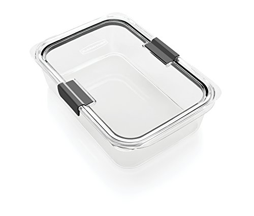 Rubbermaid Brilliance Food Storage Containers with Lids, Set of 22 | Large 9.6 Cup Container
