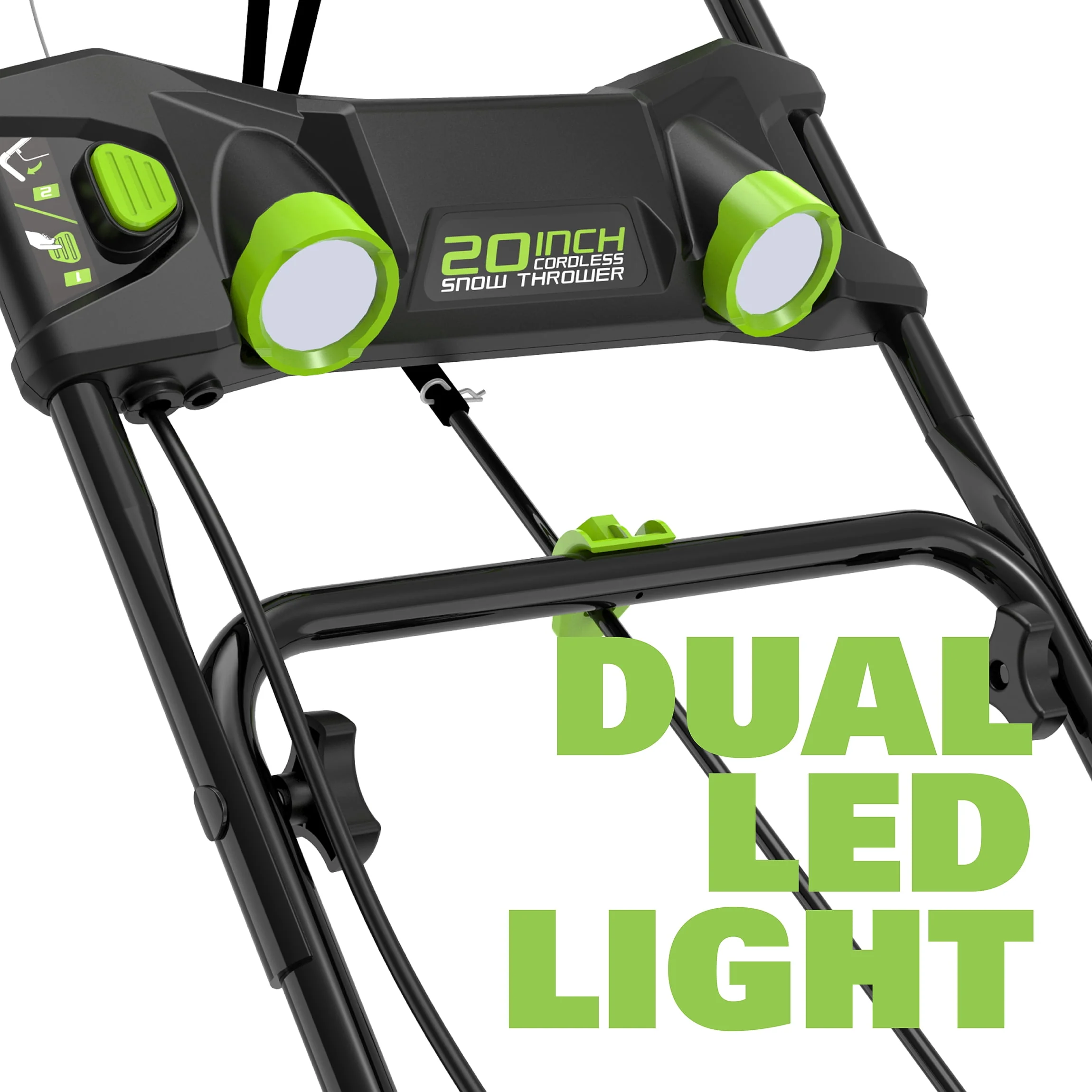 Greenworks 40V 20-inch Cordless Brushless Snow Blower with 4.0 Ah Battery and Charger, 26272