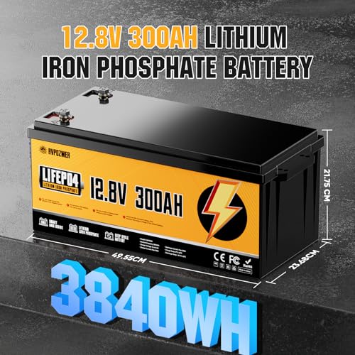 12V 200Ah LiFePO4 Battery, Built-in 200A BMS, 15000 Deep Cycles, 2560Wh,Low Temp Protection Lithium Iron Phosphate Battery for Home Energy, RV, Trolling Motor, Marine, Solar, Off-Grid