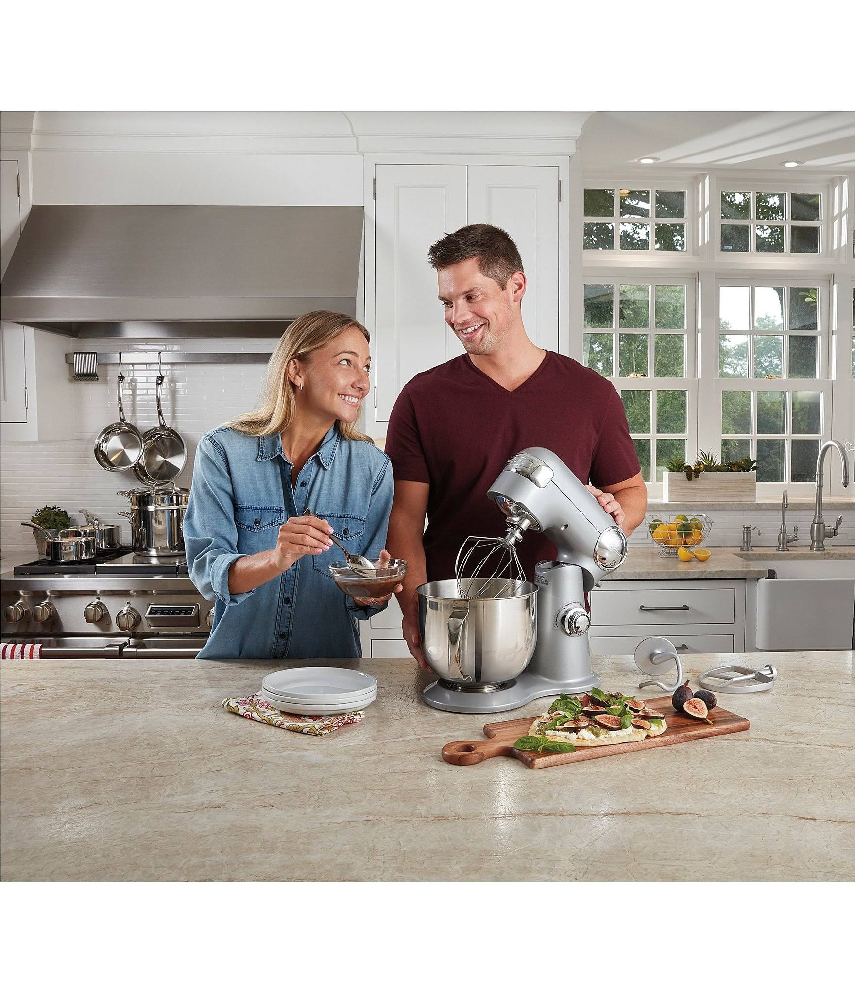 Cuisinart Precision Master 5.5-Quart Stand Mixer, Black