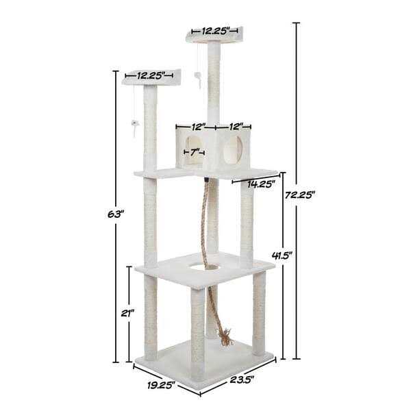 PETMAKER Sleep and Play Cat Tree - Pet Supplies online store