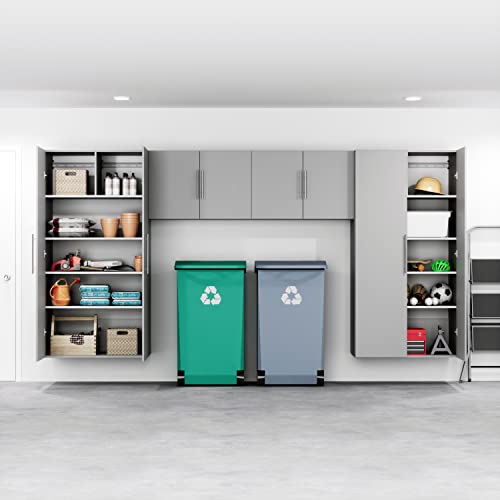 Prepac HangUps Upper Storage Cabinet - Elegant and Spacious Wall Cabinets to Maximize Your Storage, 36" Size, Classic White Finish