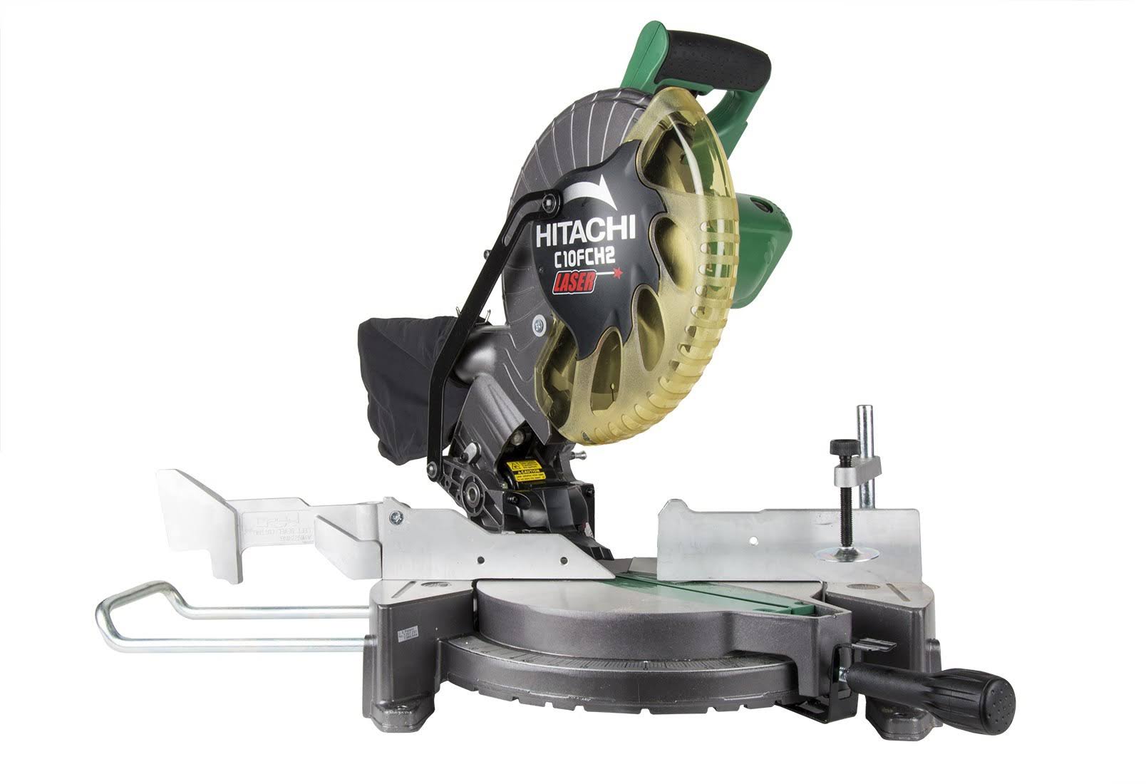 Hitachi C10fch2 Compound Laser Miter Saw, 10x22