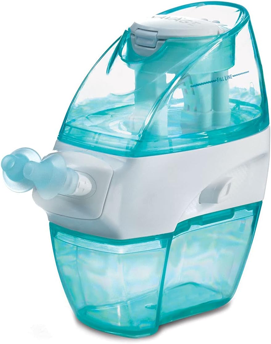 Navage Essentials Bundle - Navage Nasal Irrigation System - Saline Nasal Rinse Kit with 1 Navage Nose Cleaner, 30 SaltPods, Countertop Caddy and Black Travel Case