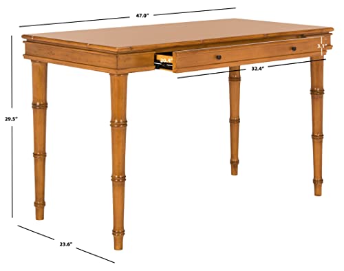 Safavieh Home Office Noely Modern Coastal White 1-drawer Writing Desk