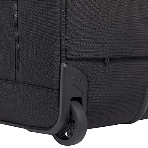 DELSEY Paris Helium DLX Softside Luggage Under-Seater with 2 Wheels, Navy Blue, Carry on 16 Inch