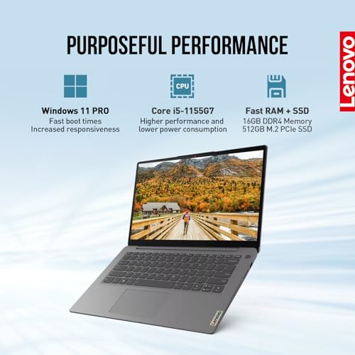 Lenovo IdeaPad 3 14 Laptop Computer, 14 Inch FHD Ultra Thin Lightweight College Students Notebook PC