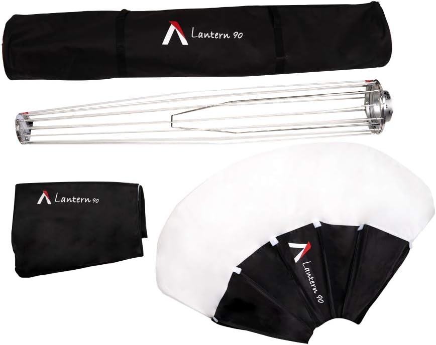 Aputure Lantern 90 Softbox Soft Light Modifier Bowens Mount for Mark II 120D II 300D II 300X LS60D&60X 100D&100X 200D&200X and Other Bowens Mount Light, Aputure Space Light Upgraded