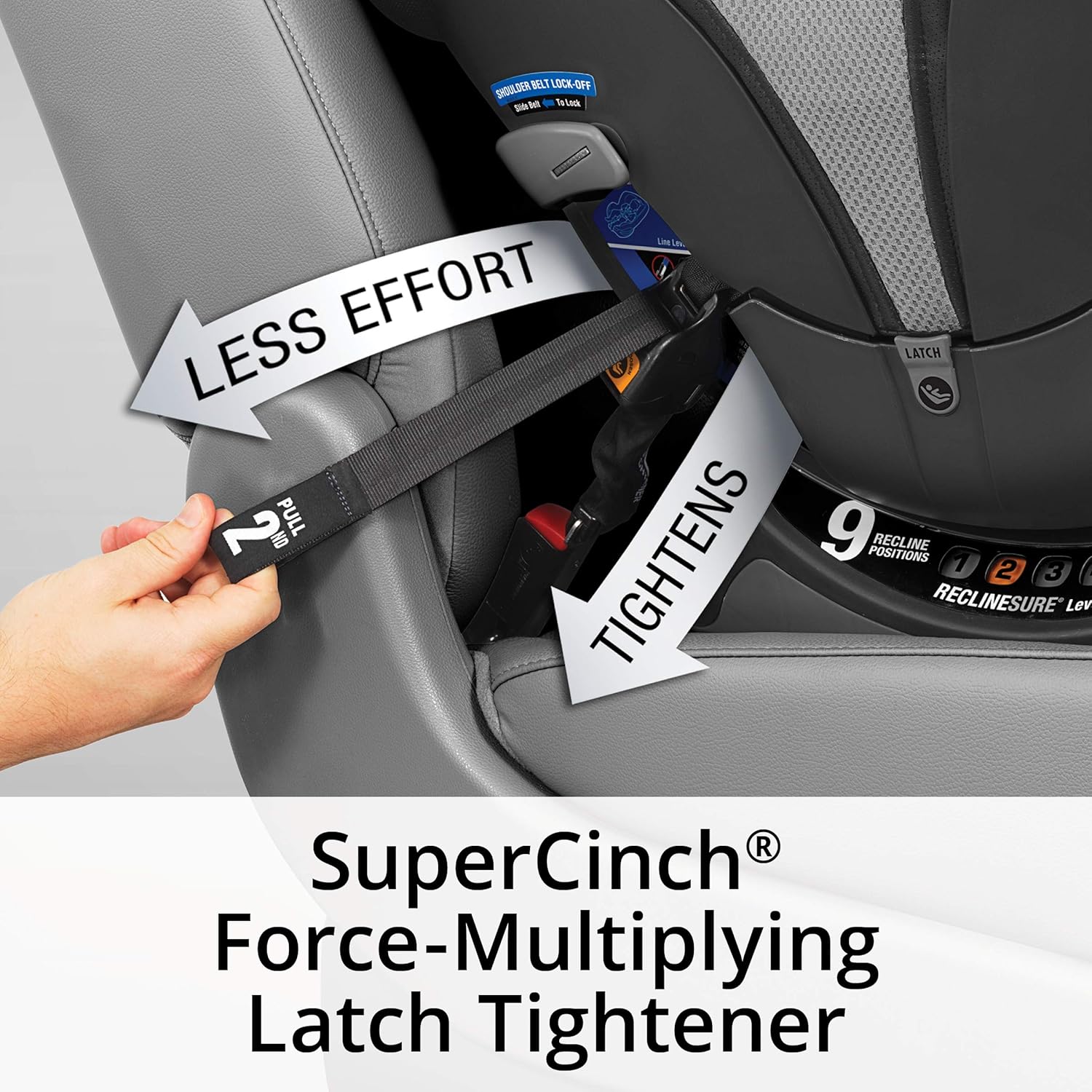 Chicco NextFit Max Zip Air Convertible Car Seat - Atmosphere