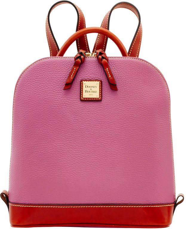 Dooney u0026 Bourke Pebble Pod Zip Backpack Caramel