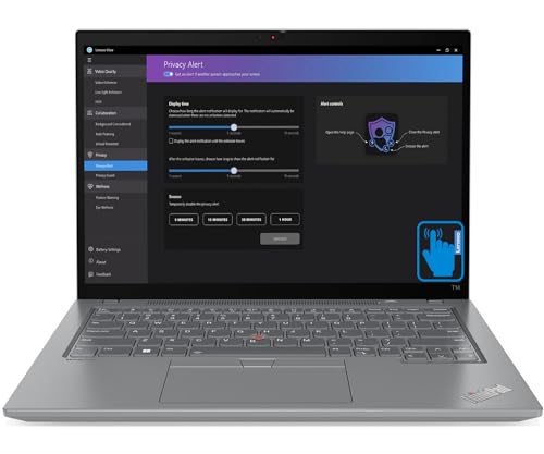 Lenovo ThinkPad T14 Gen 4 Business Laptop 14.0" Touchscreen IPS WUXGA (Intel i7-1355U, 32GB DDR5, 1TB PCIe SSD, Backlit KYB, Fingerprint, 2 Thunderbolt 4, Win 11 Pro) w/DKZ Hub USB Port Expander