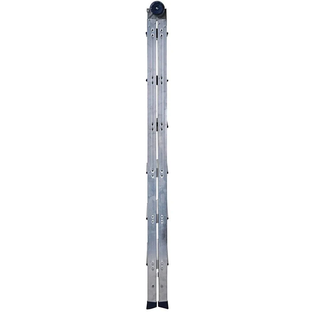 Cosco 2-in-1 Aluminum Step and Extension Ladder with 12& Max Reach