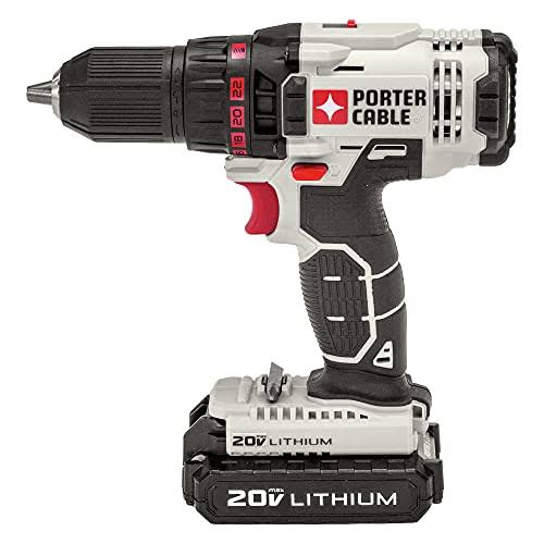 Porter-Cable PCC601LA 20V Max Lithium 1/2x22 Drill/Driver