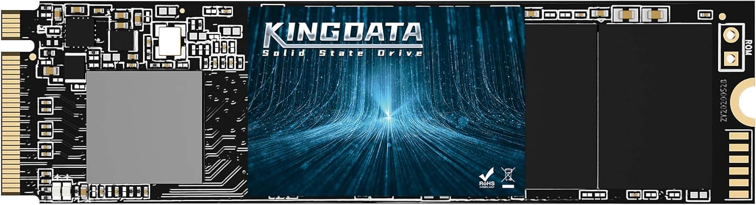 Kingdata SSD M.2 2280 1TB Ngff Internal Solid State Drive High-Performance Hard Drive for Desktop Laptop SATA III 6Gb/s (1TGB, M.2 2280)
