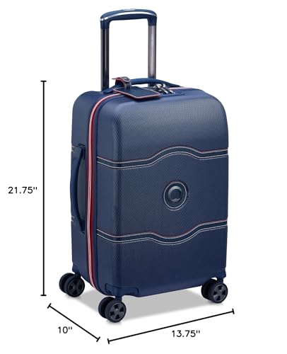 DELSEY PARIS Chatelet Air 2.0 Hardside Luggage with Spinner Wheels, Angora, Checked-Large 28 Inch