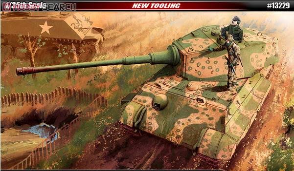 Academy 1/35 German King Tiger Last Production 13229