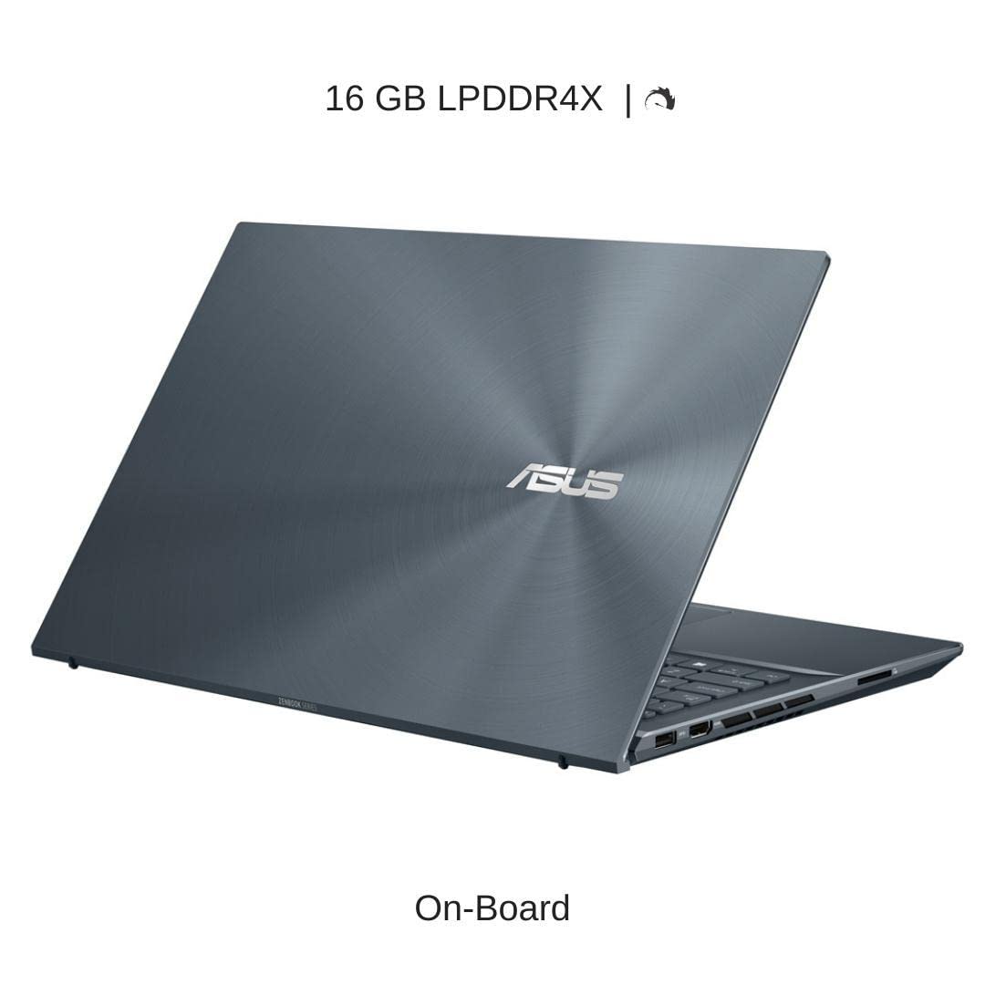 HIDevolution ASUS ZenBook Pro UM535QE 15.6" FHD OLED Touch, 3.2 GHz Ryzen 7 5800H, RTX 3050 Ti, 16 GB RAM, 1 TB PCIe SSD