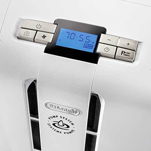 De'Longhi Dehumidifier with Pump, White
