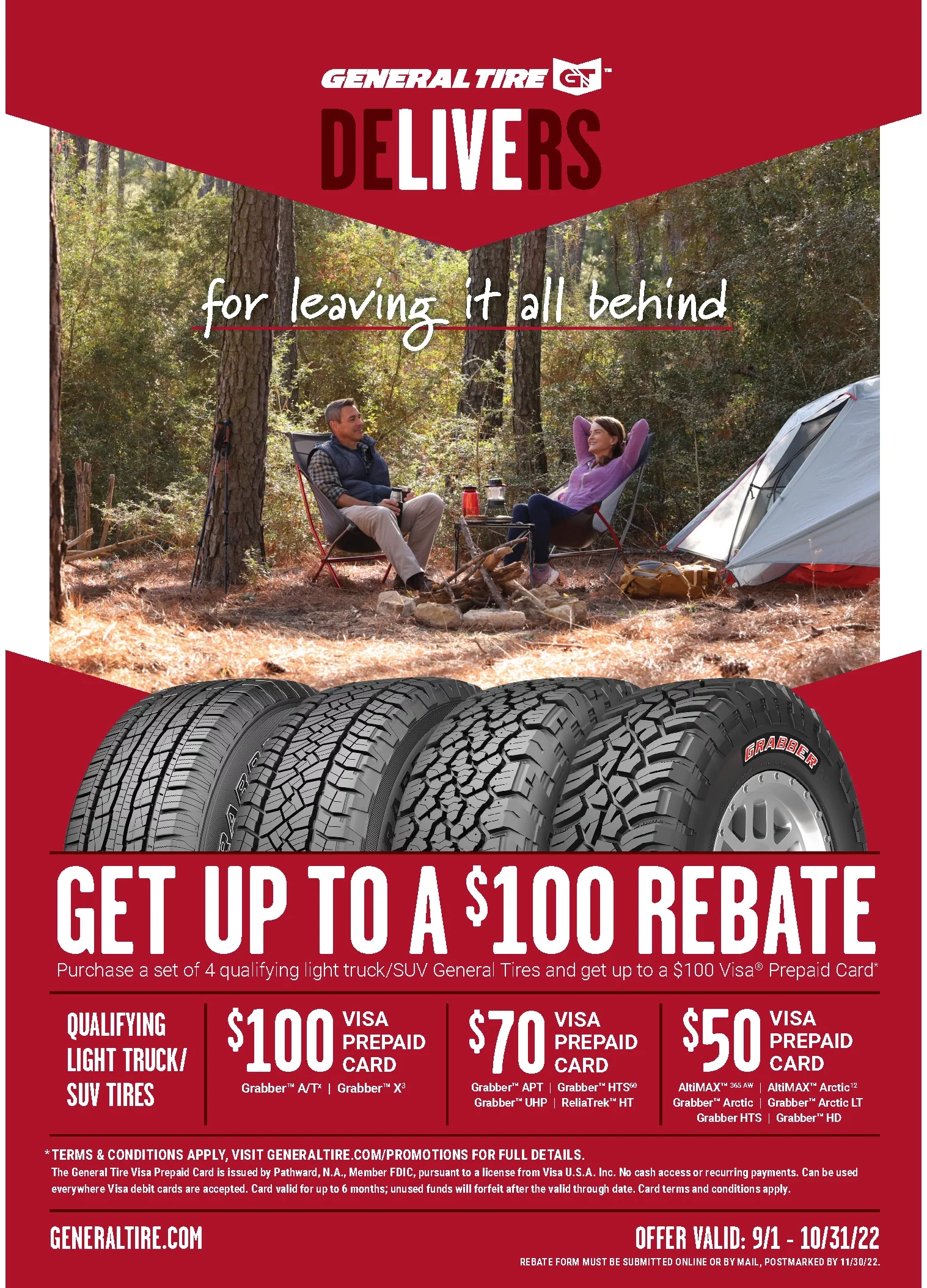 General Grabber A/T X 315/75R16 127 R Tire