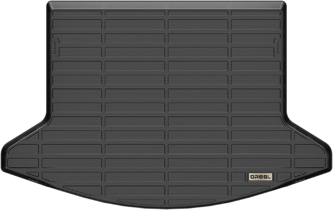 orealtrend Black Trunk Mat Replacement for Mazda CX 5 CX-5 2017-2022 Car Rear Cargo Liner Floor Cover All Weather Protection Waterproof Durable Odorless Custom Fit Pack of 2