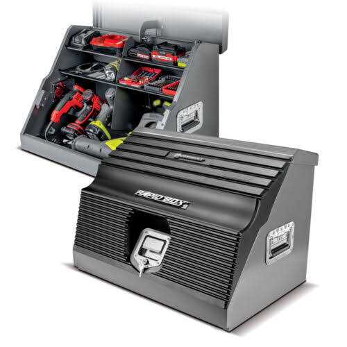 Powerbuilt 26 Inch Rapid Box Portable Slant Front Toolbox - Shop Hardware Tools Online Store