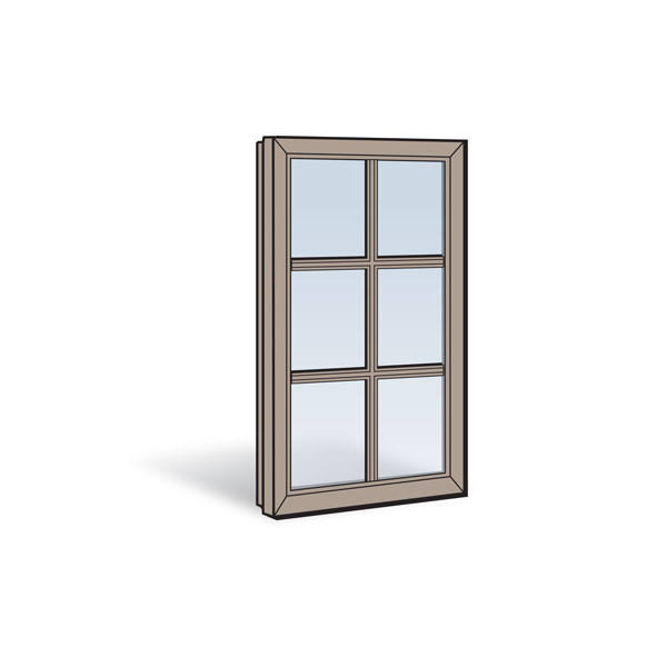 Andersen Windows 400 Series Casement Sash in Sandtone Size 19 3/4 Inches Wide by 36 Inches High | 0608513