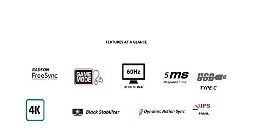 LG 27UK850-W 27" 4K UHD IPS Monitor with HDR10 with USB Type-C Connectivity and FreeSync (2018) (Renewed)