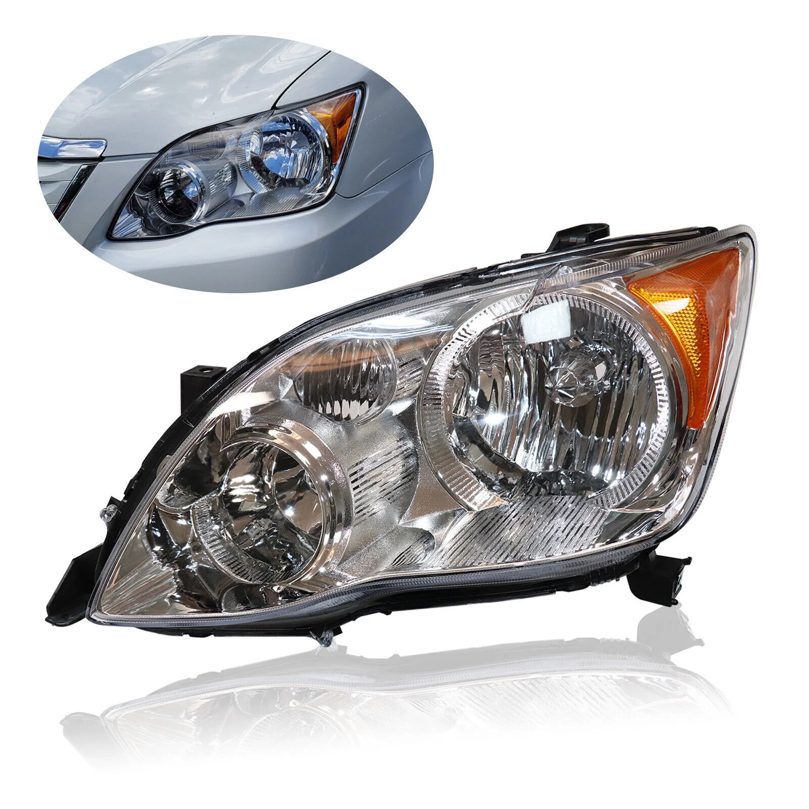1 Pair For Toyota Avalon 2008 2009 2010 HID Headlights Headlamps Left+Right Side