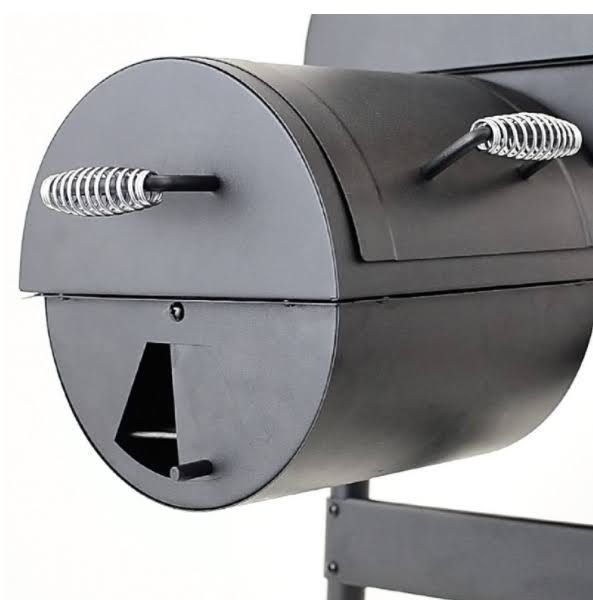 Char-Broil American Gourmet Offset Charcoal Smoker, Black
