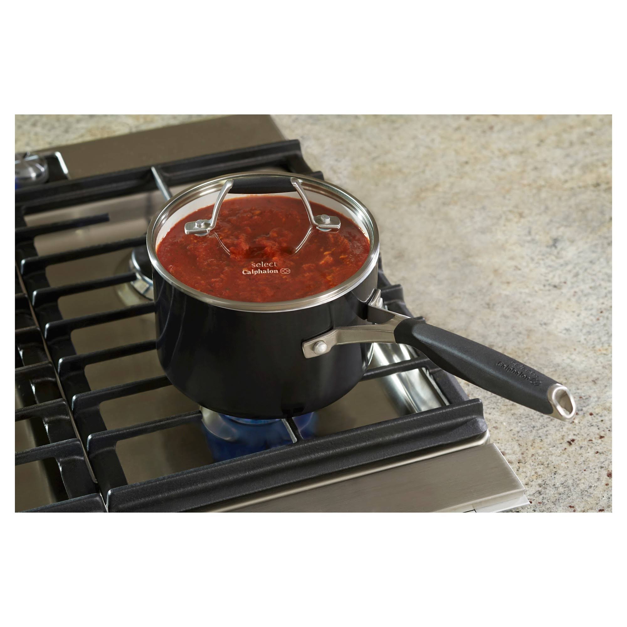 Calphalon Select 8-Piece Ceramic Cookware Set