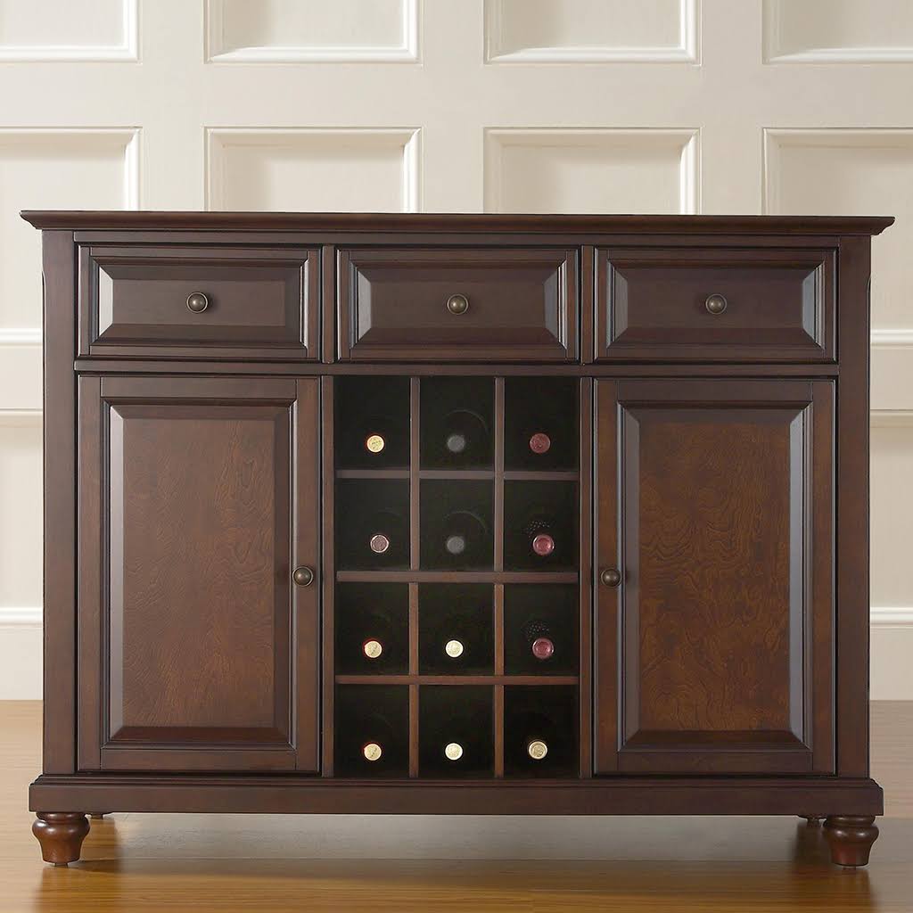 Cambridge Buffet Server / Sideboard Cabinet in Vintage Mahogany